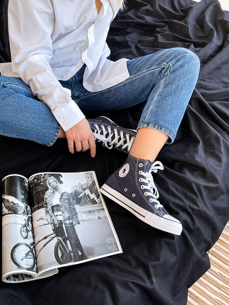 Converse Hight Navy Blue