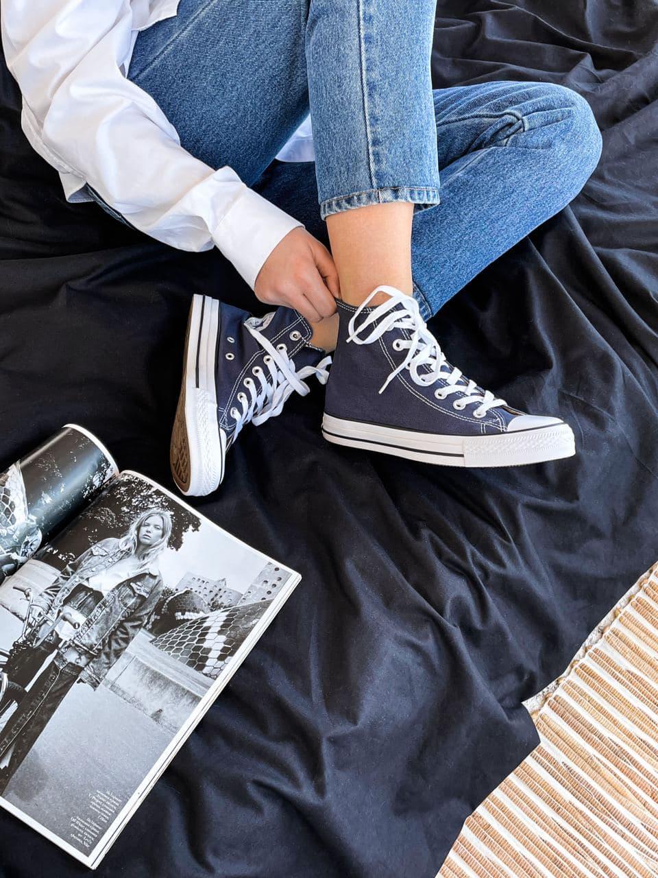 Converse Hight Navy Blue