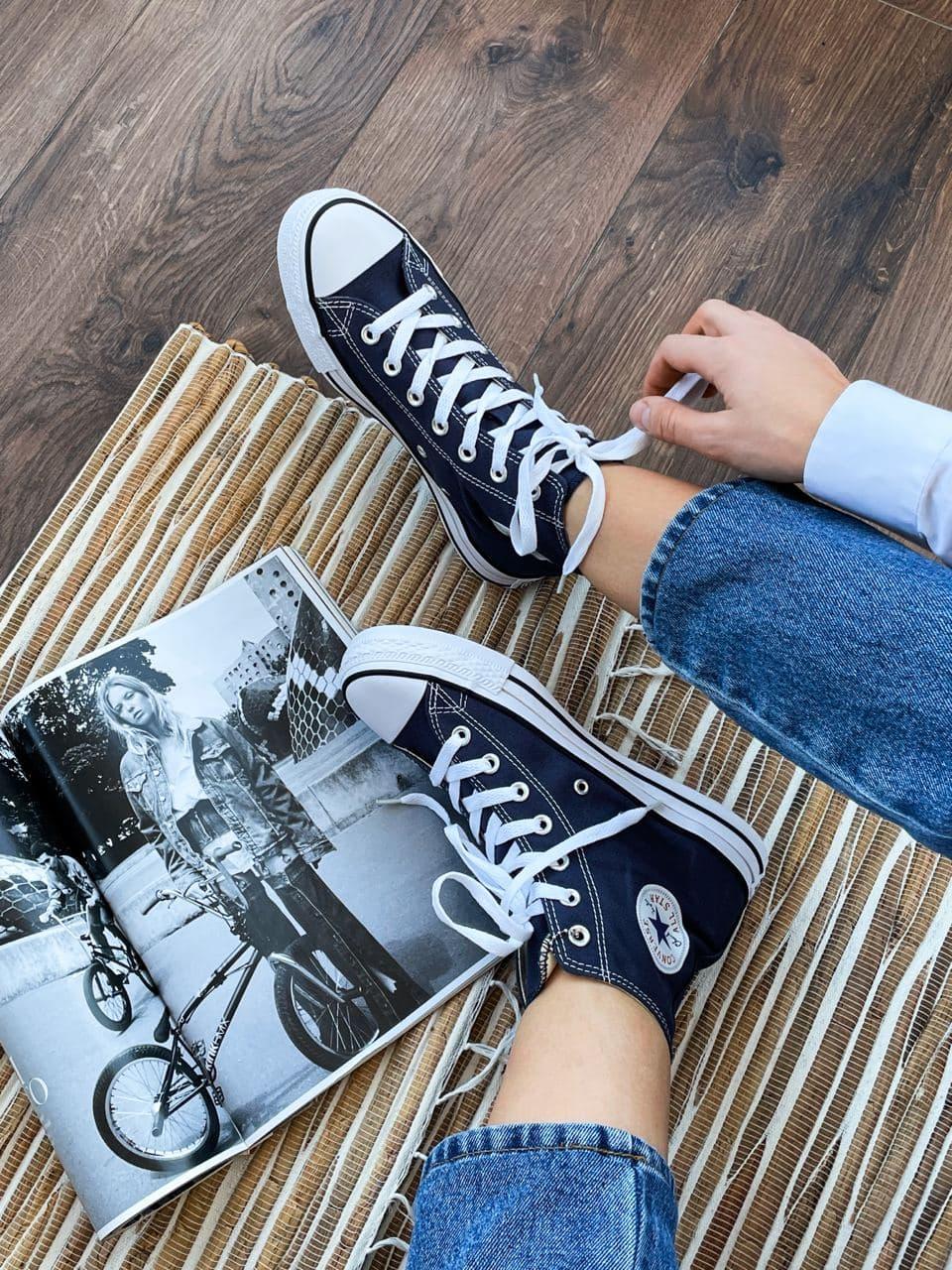 Converse Hight Navy Blue