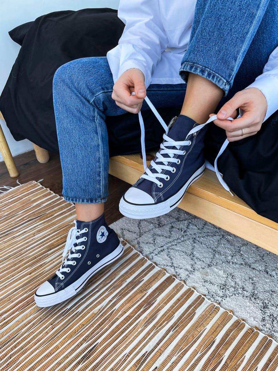 Converse Hight Navy Blue