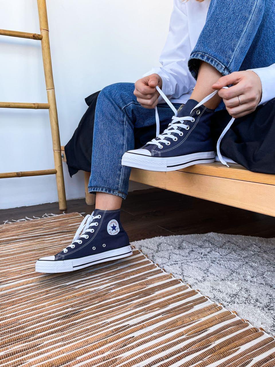 Converse Hight Navy Blue