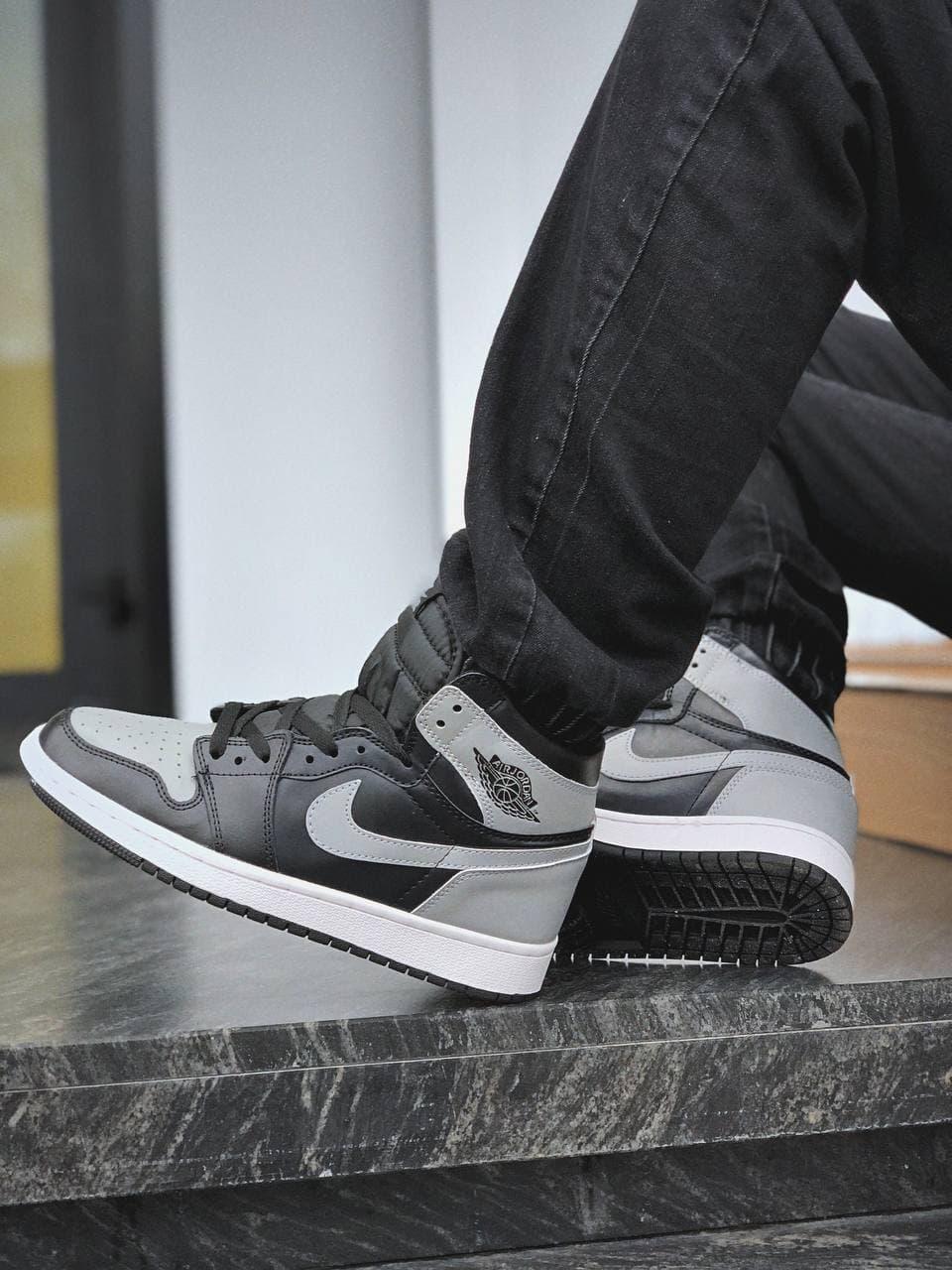 Nike Air Jordan 1 Retro High Black Grey