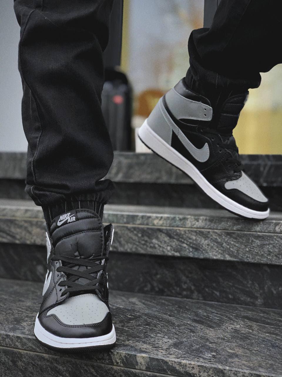 Nike Air Jordan 1 Retro High Black Grey