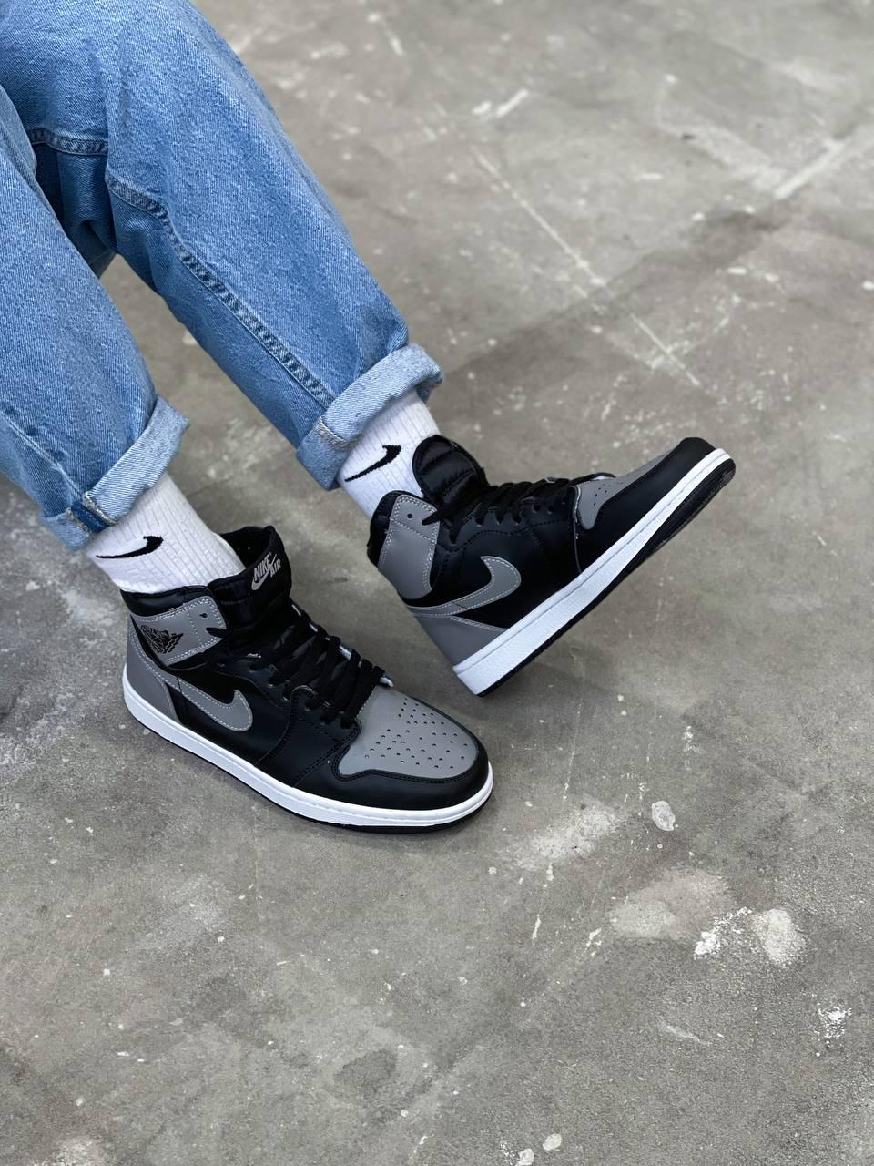 Nike Air Jordan 1 Retro High Black Grey