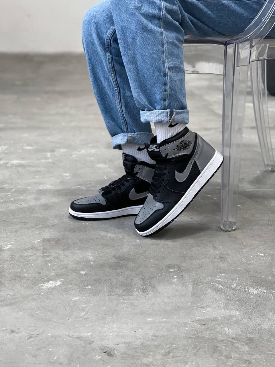Nike Air Jordan 1 Retro High Black Grey