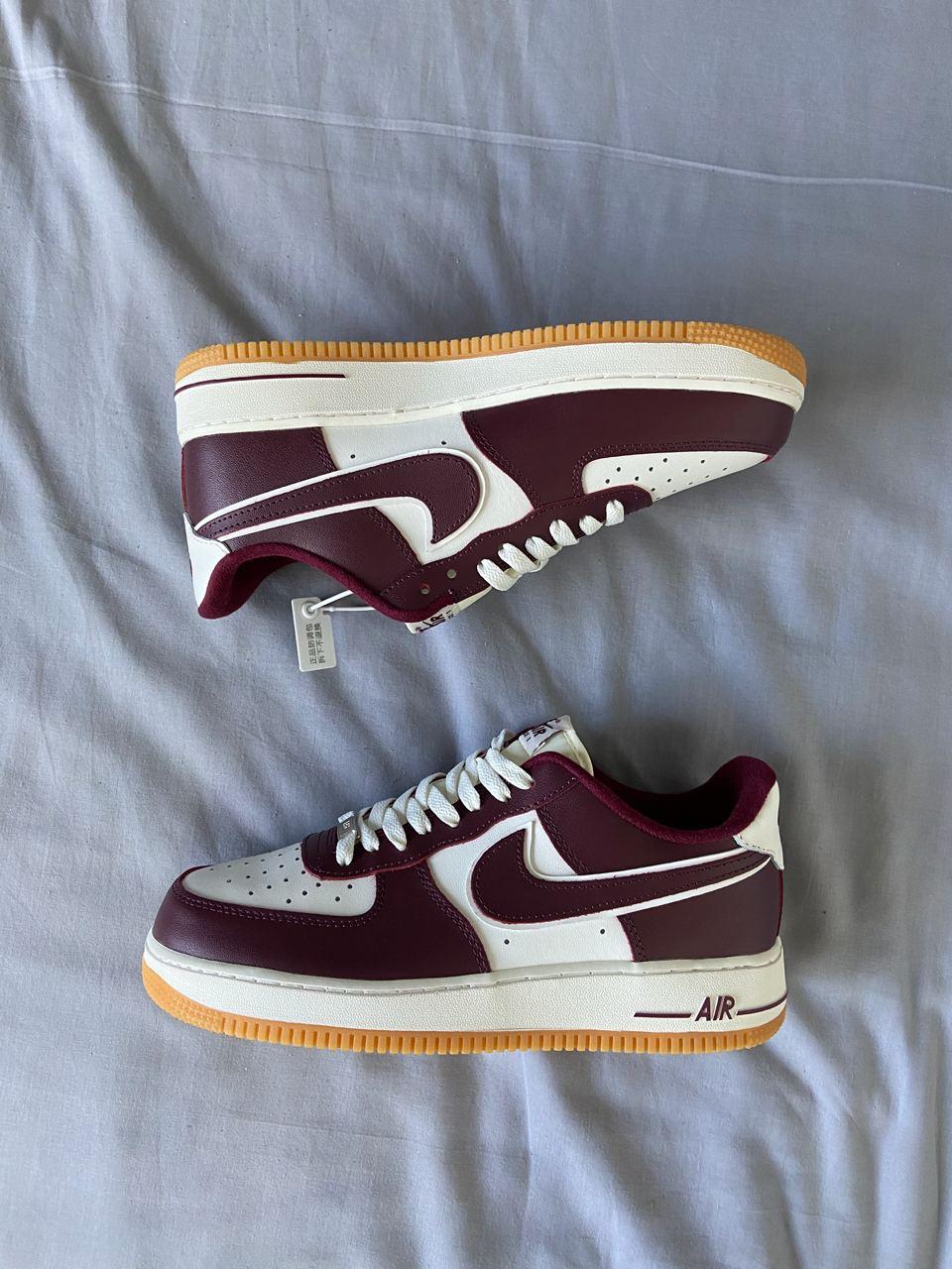 Nike Air Force College Pack Night Maroon
