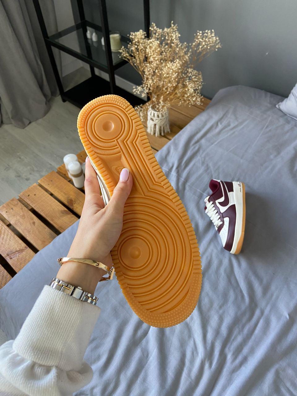 Nike Air Force College Pack Night Maroon