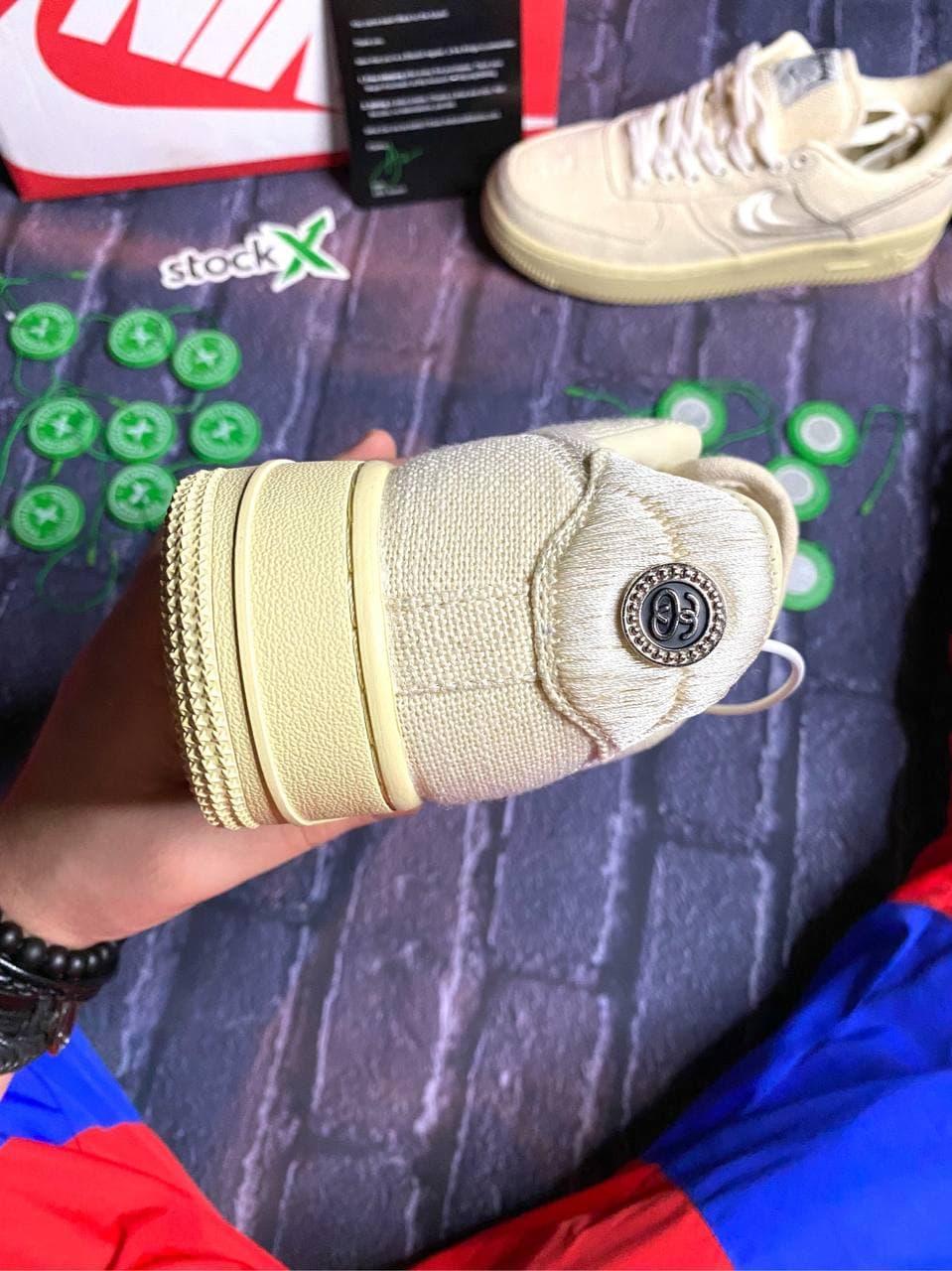 Nike Air Force 1 Fossil Stussy Full Beige
