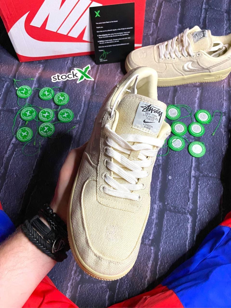 Nike Air Force 1 Fossil Stussy Full Beige
