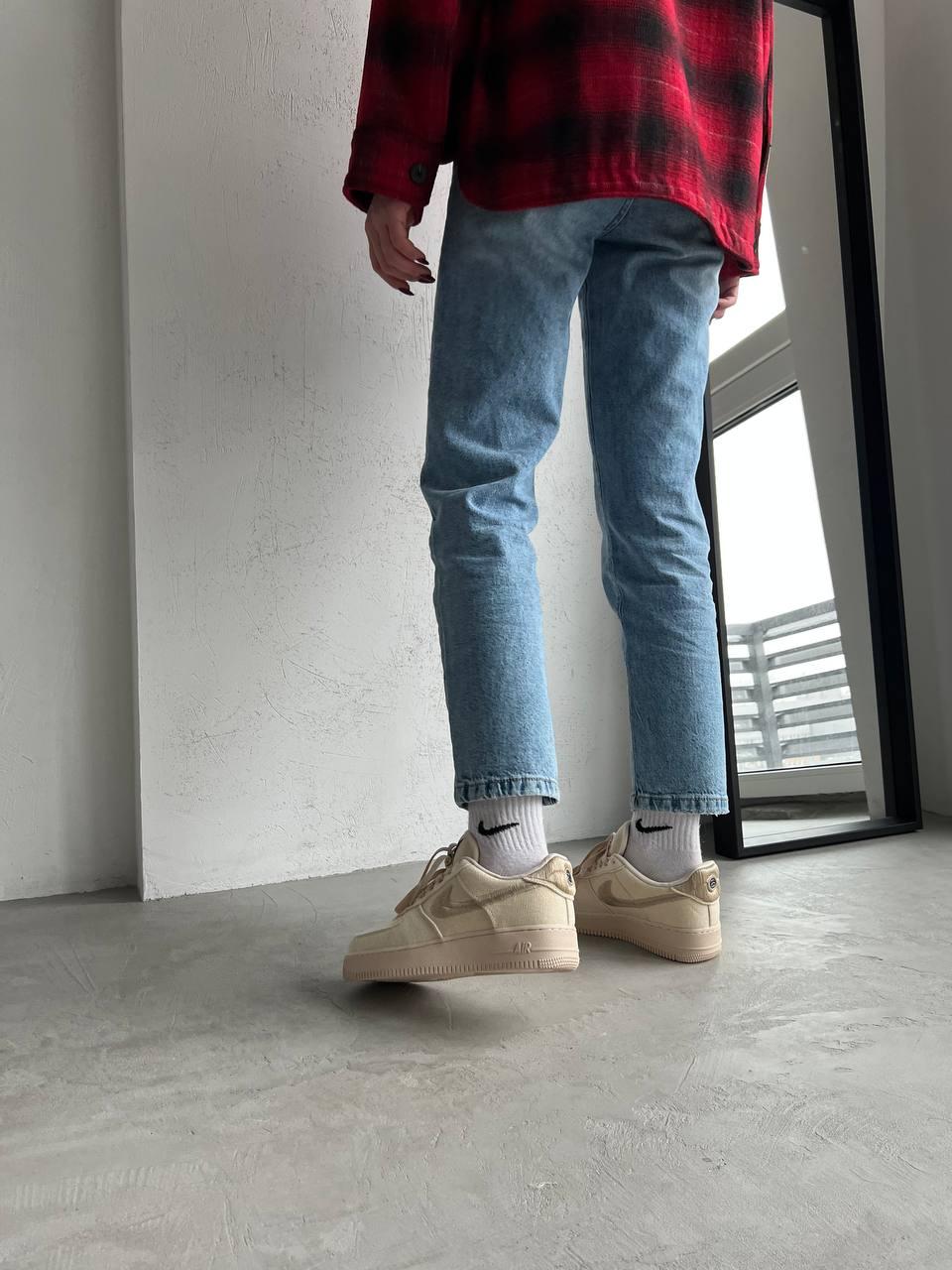 Nike Air Force 1 Fossil Stussy Full Beige