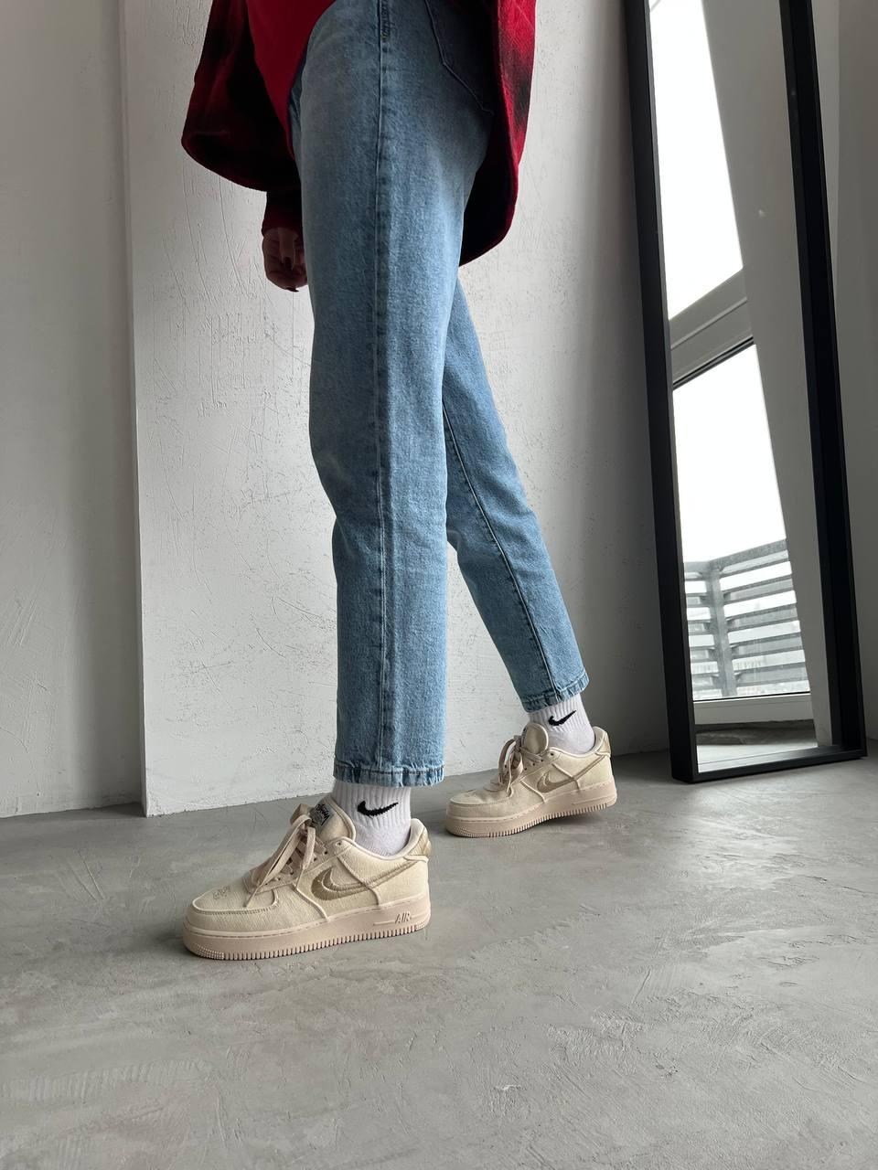 Nike Air Force 1 Fossil Stussy Full Beige