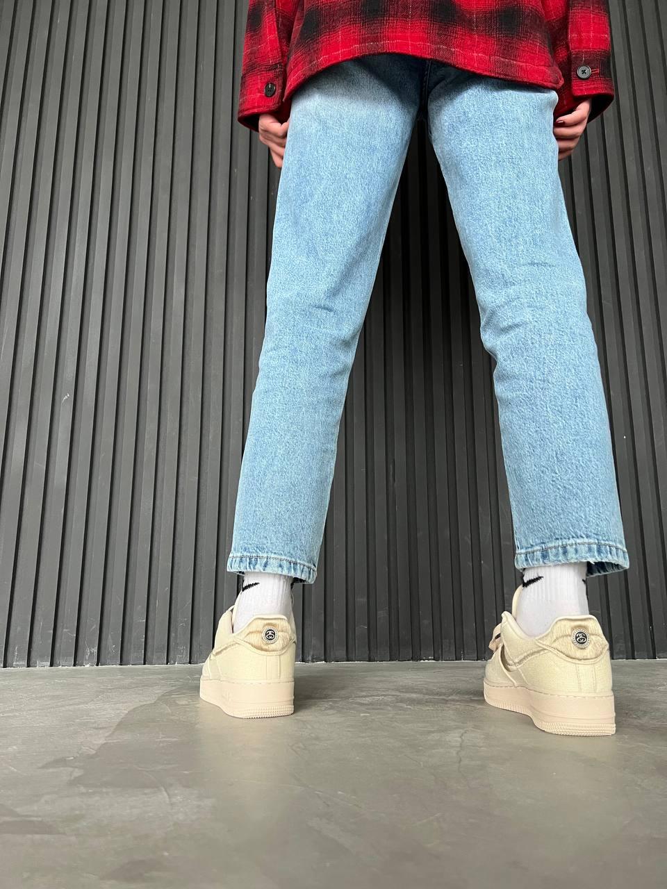 Nike Air Force 1 Fossil Stussy Full Beige