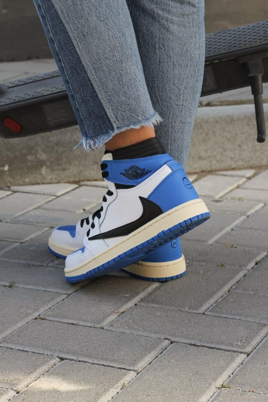 Air Jordan Retro 1 Hihg x Fragment x Trawis Scott