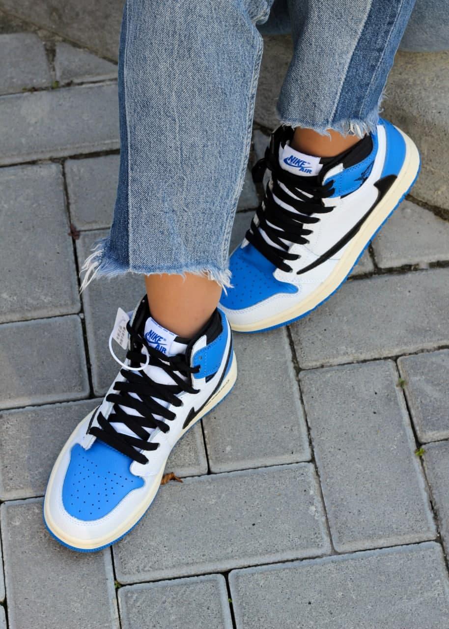 Air Jordan Retro 1 Hihg x Fragment x Trawis Scott