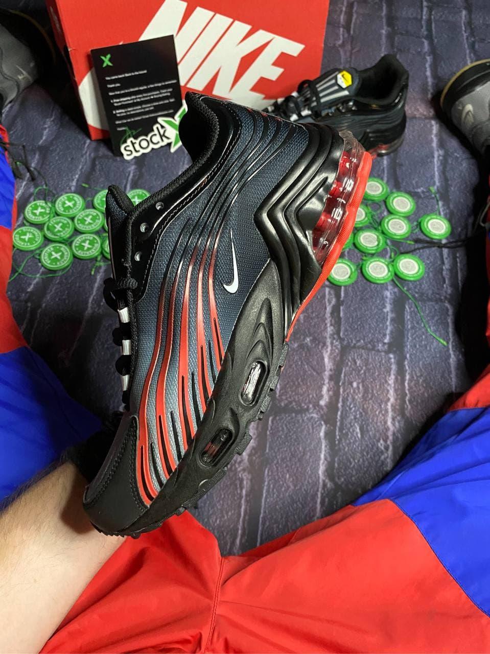 Nike Air Max Plus TN Black Grey Red «White Logo» 2