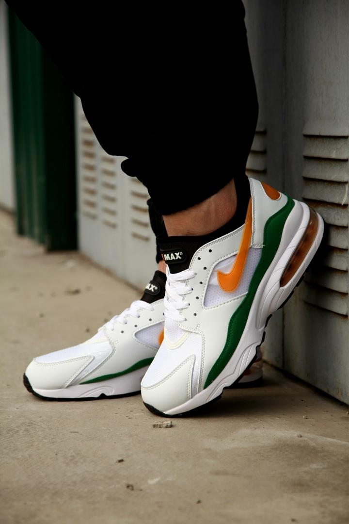 Nike Air Max 93 White Green Orange