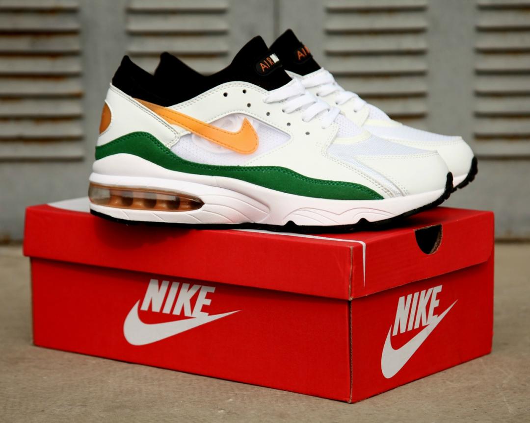 Nike Air Max 93 White Green Orange