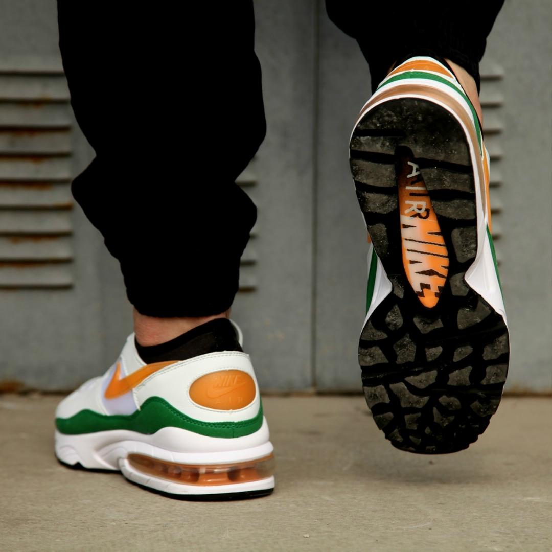 Nike Air Max 93 White Green Orange