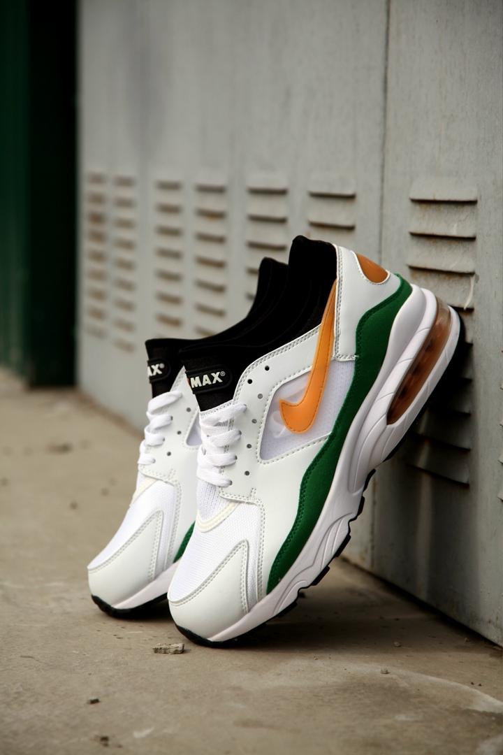 Nike Air Max 93 White Green Orange