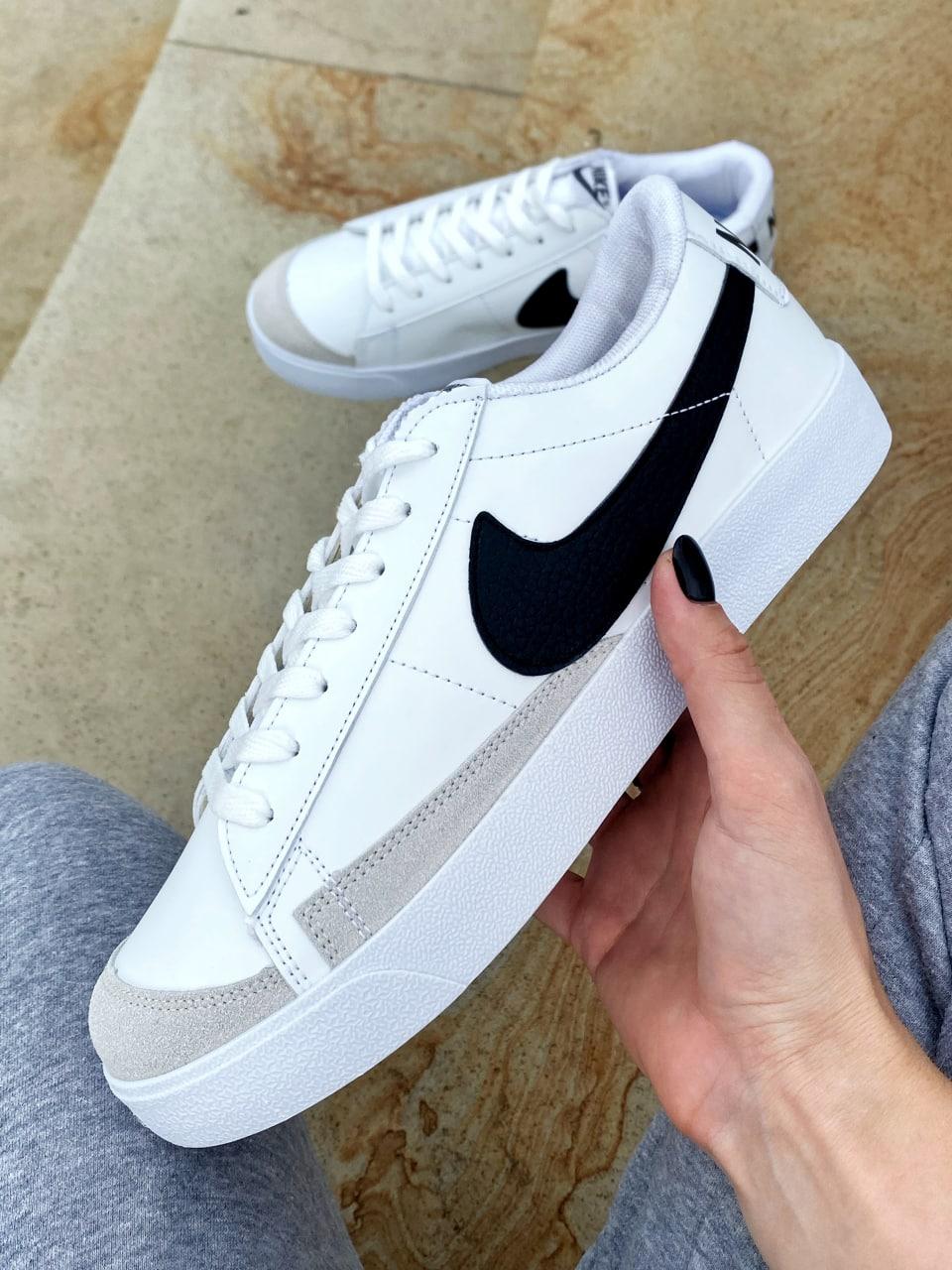 Nike Blazer Low White Black v3