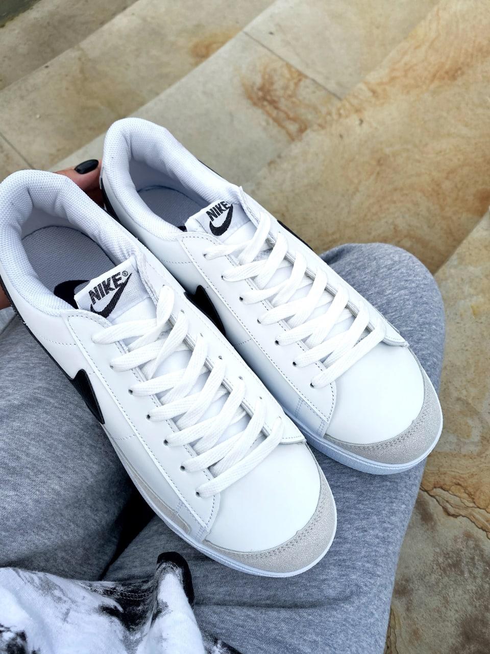 Nike Blazer Low White Black v3