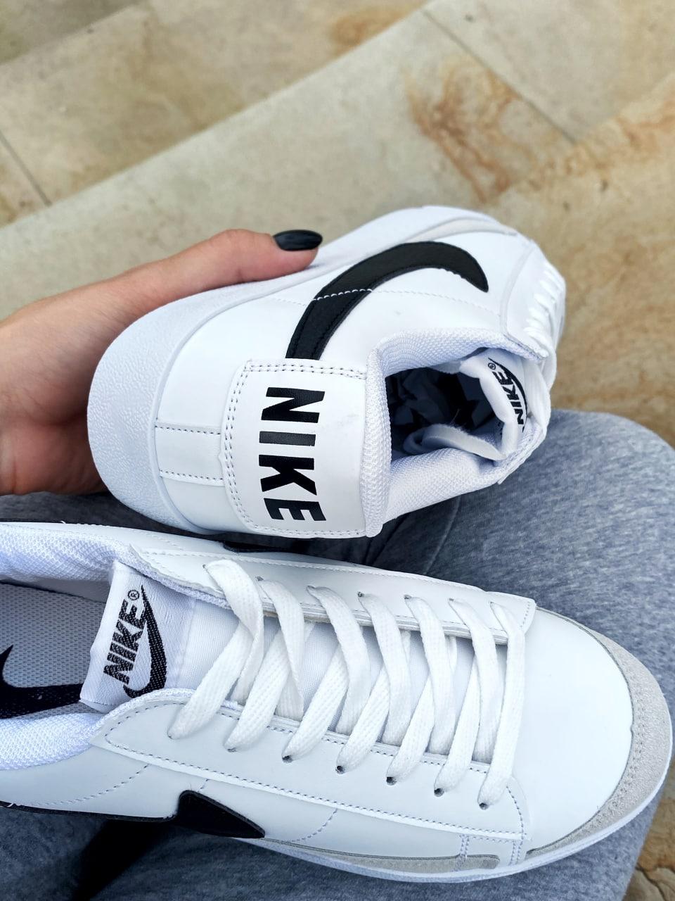 Nike Blazer Low White Black v3
