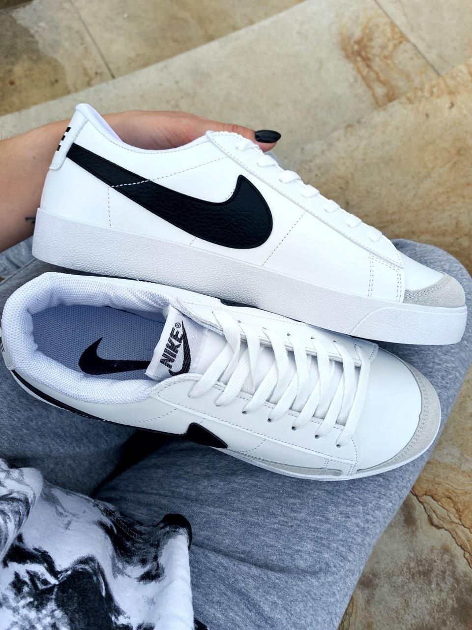 Nike Blazer Low White Black v3