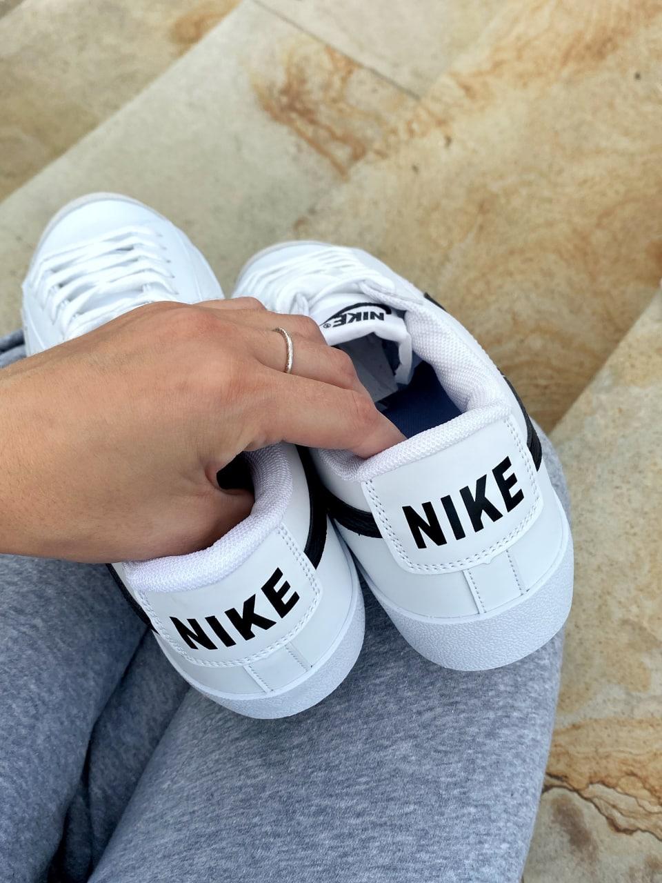 Nike Blazer Low White Black v3