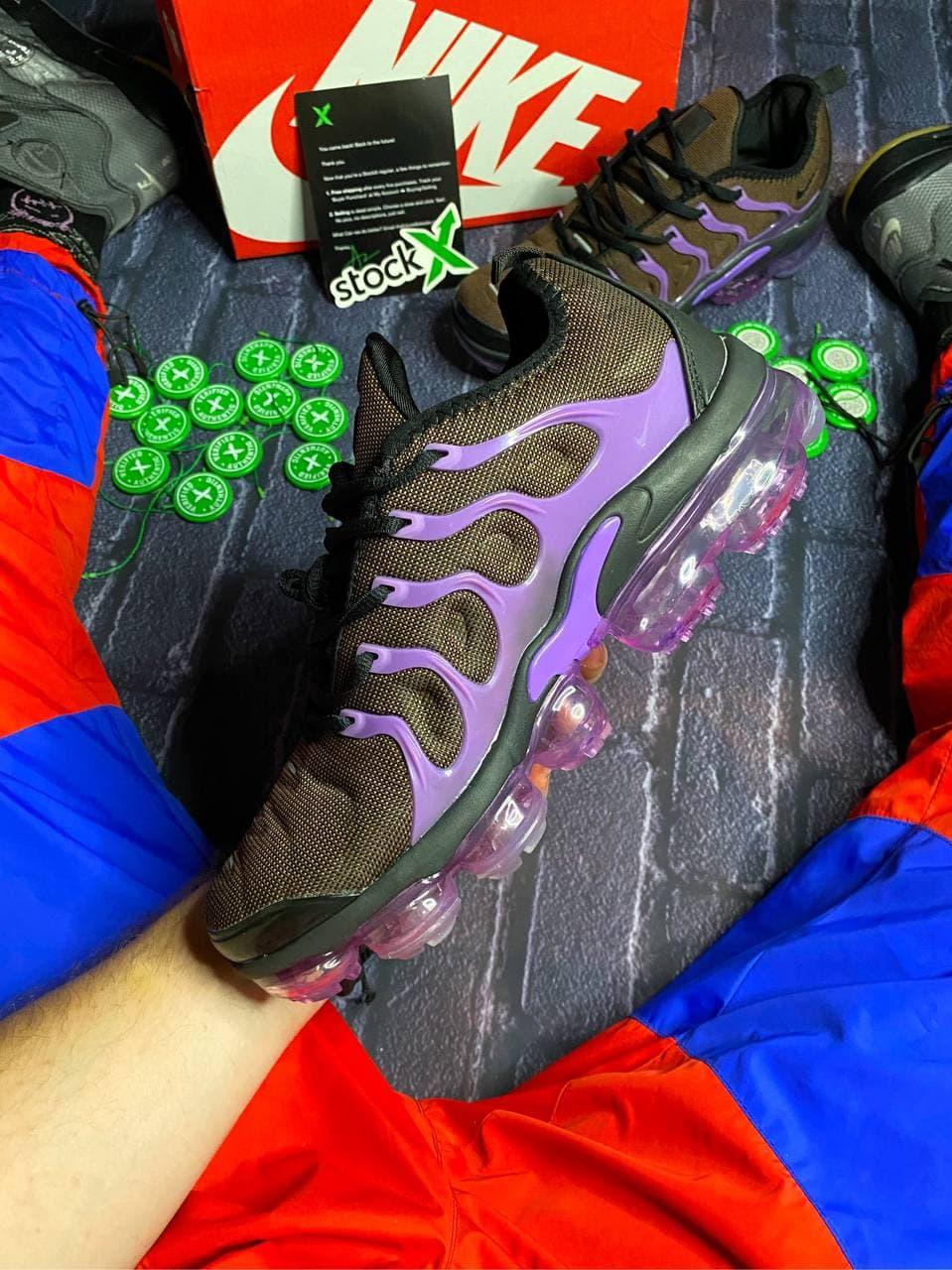 Nike Vapor Max Plus Black Violet