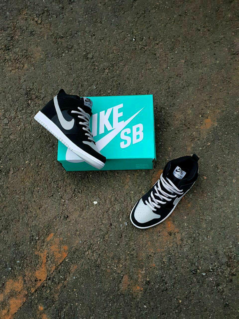 Nike SB Dunk High Black Grey