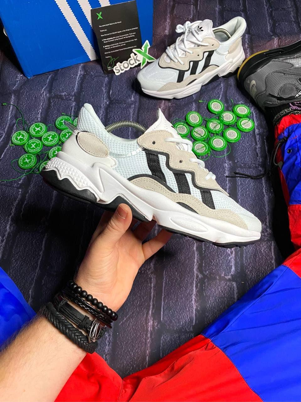 Adidas Ozweego Adiprene Pride Beige White Black