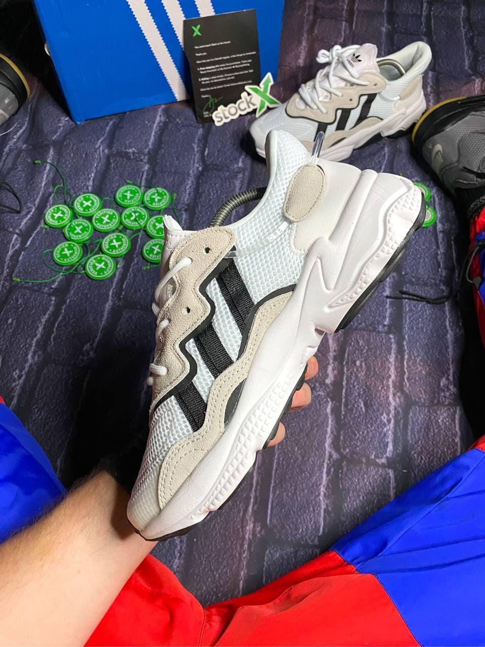 Adidas Ozweego Adiprene Pride Beige White Black