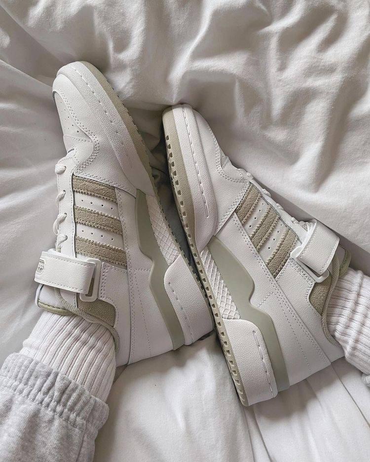 Adidas Forum Low White Green v2