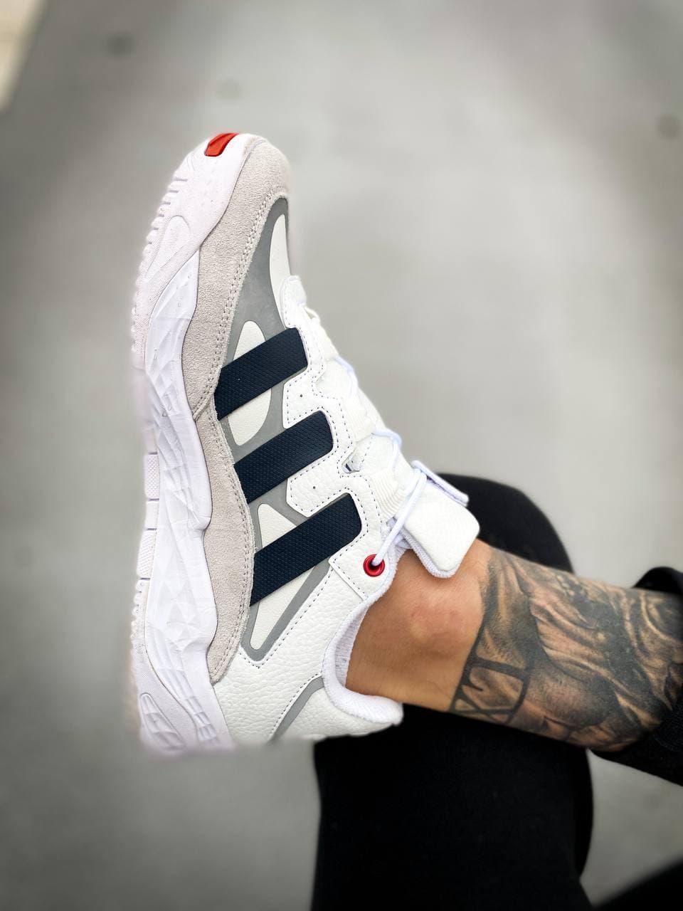 Adidas Niteball White Black Red