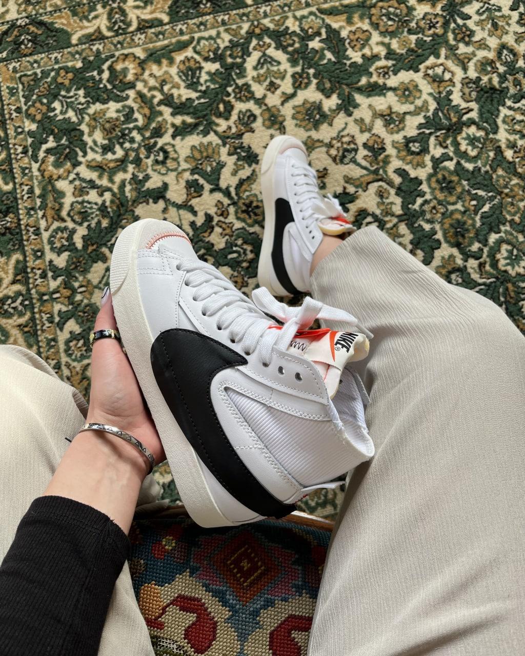 Nike Blazer Mid '77 Jumbo White Black