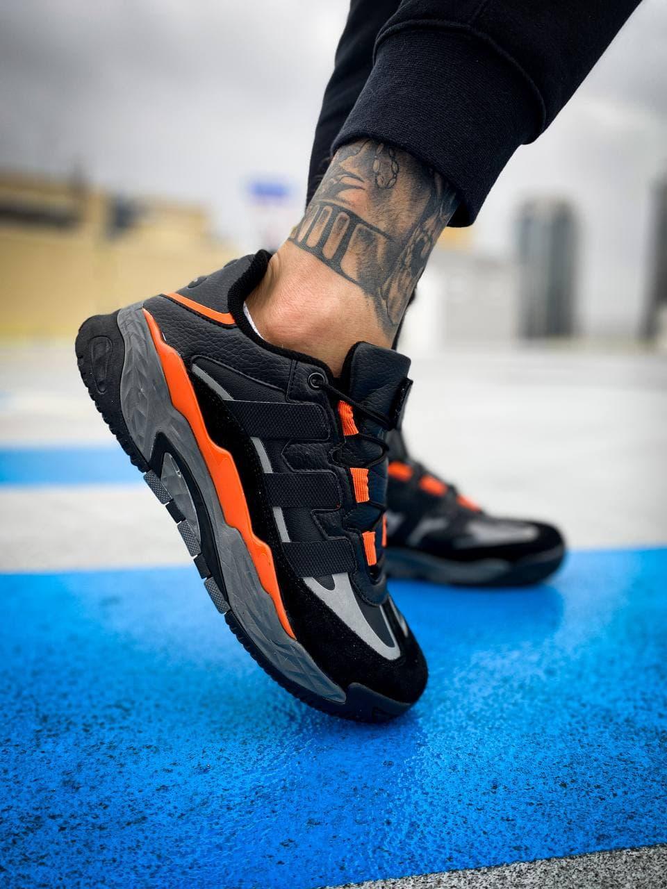 Adidas Niteball Black Orange 2