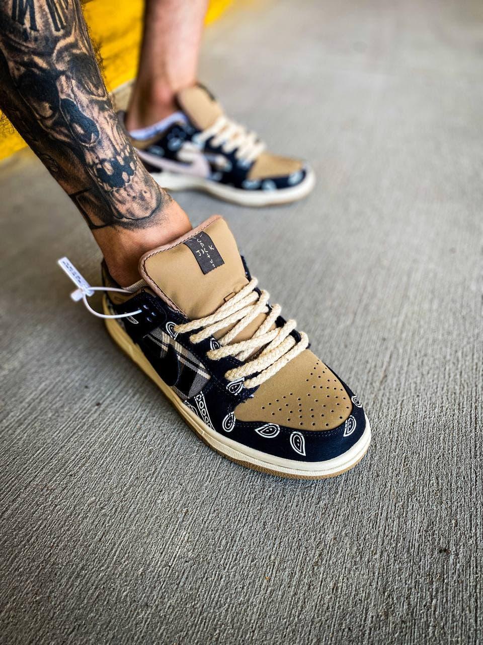 Nike SB Dunk Low x Travis Scott Cactus Jack Blue Brown