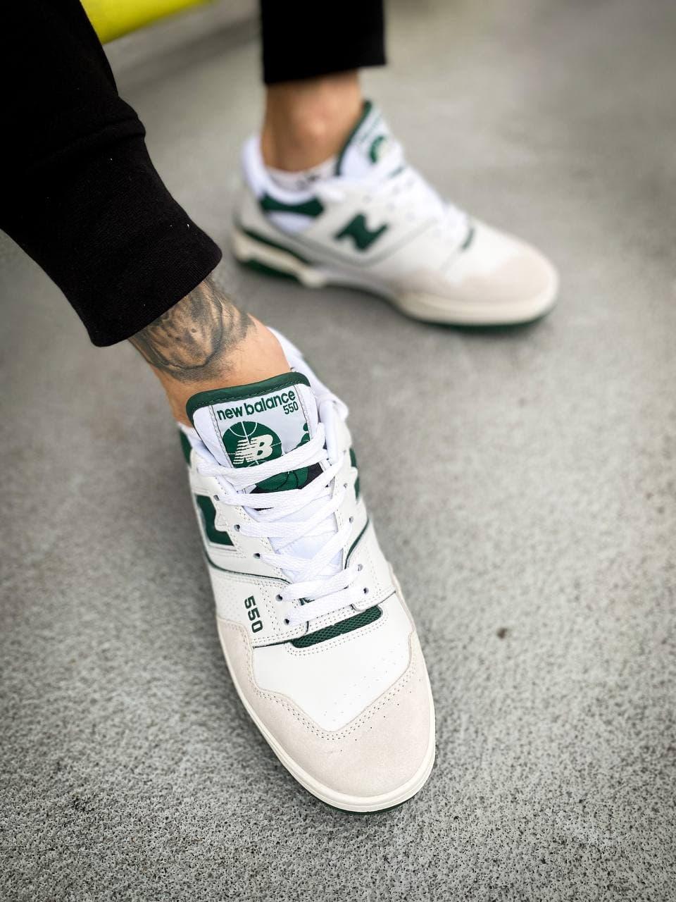New Balance 550 White Green