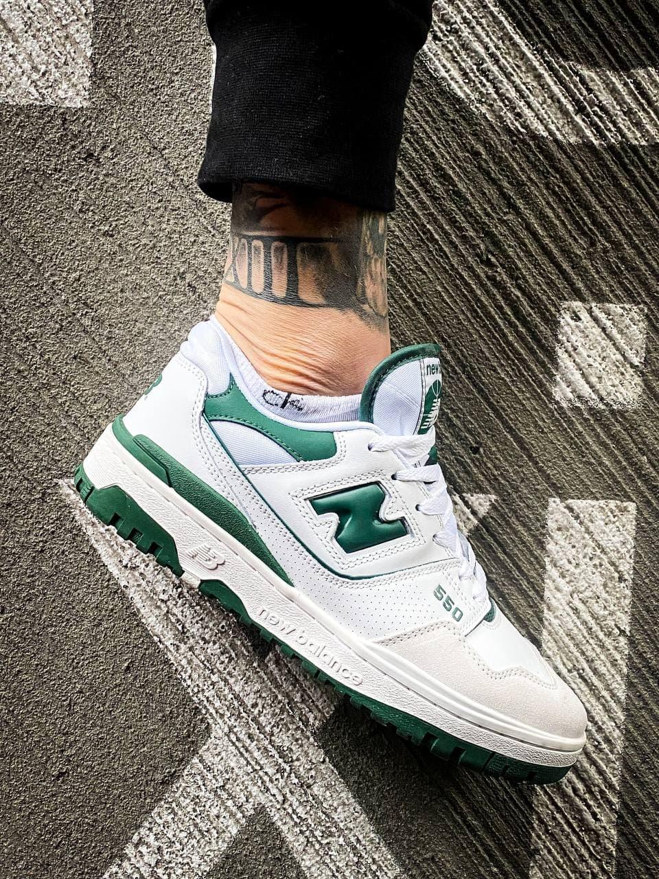 New Balance 550 White Green