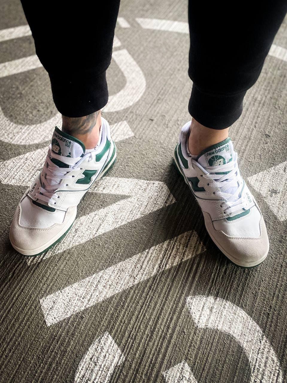 New Balance 550 White Green