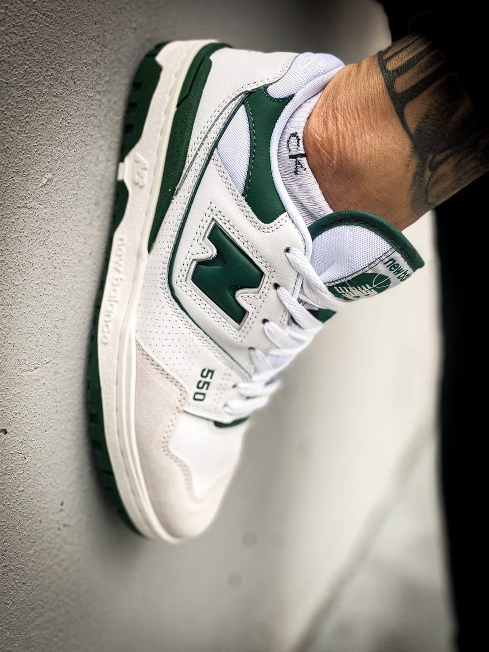 New Balance 550 White Green