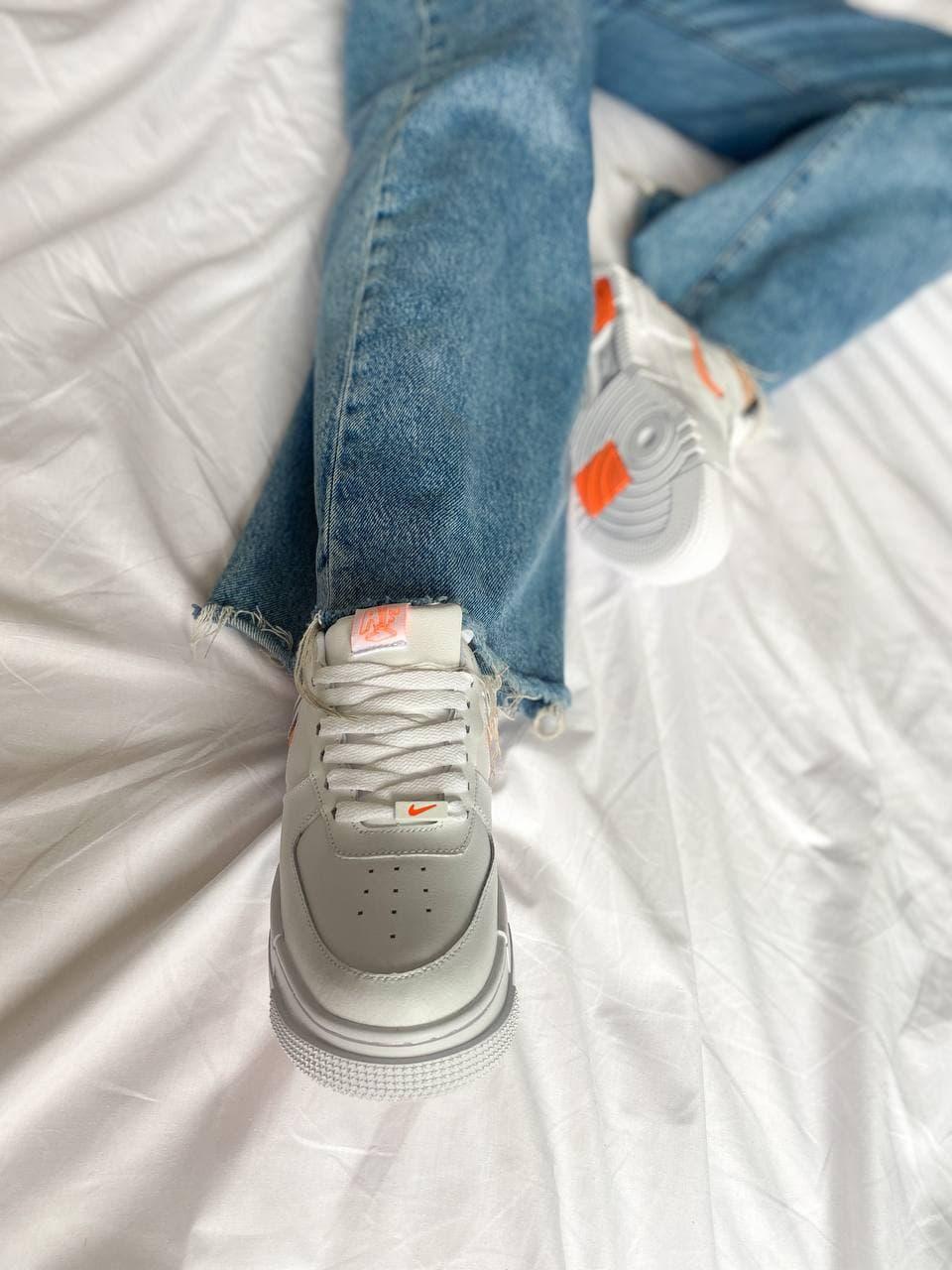Nike Air Force 1 Low Pixel White Orange