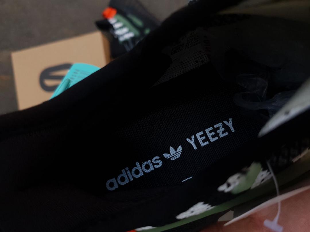 Adidas Yeezy Boost 350 v3 Black Green Orange