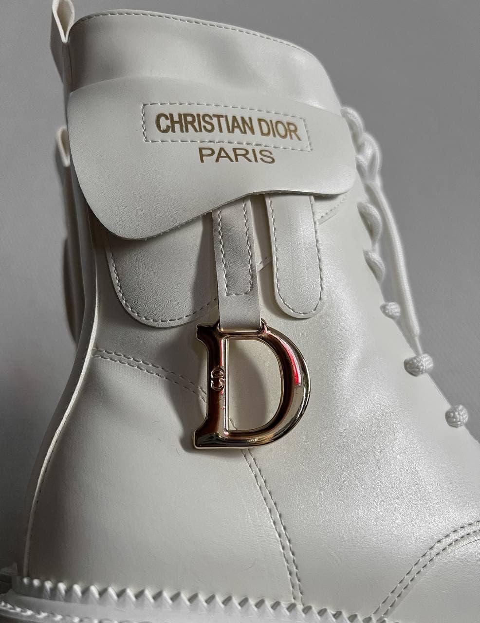 Dior Boots White Хутро