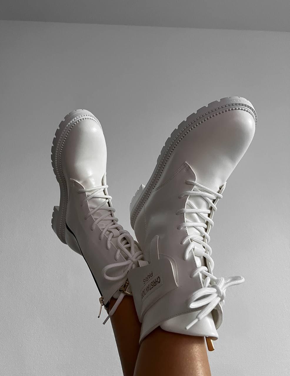 Dior Boots White Хутро