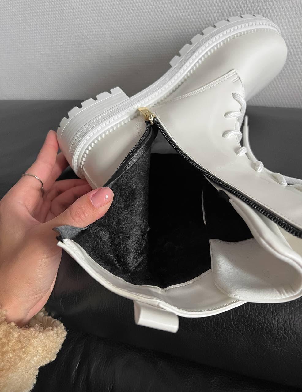 Dior Boots White Хутро