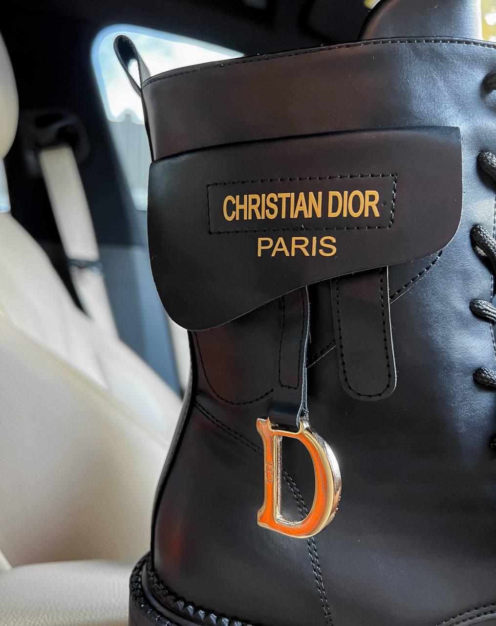 Dior Boots Black Мех