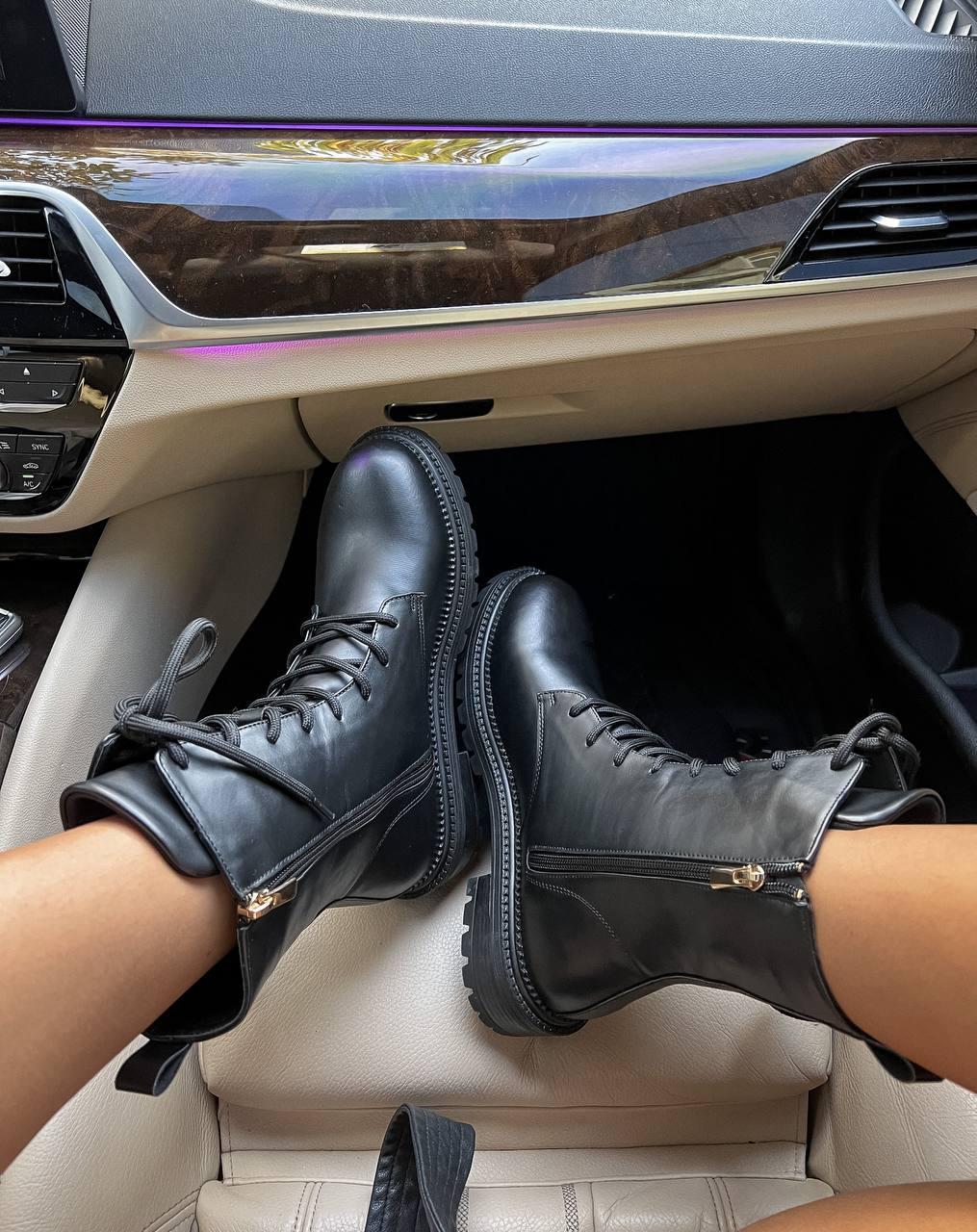 Dior Boots Black Мех