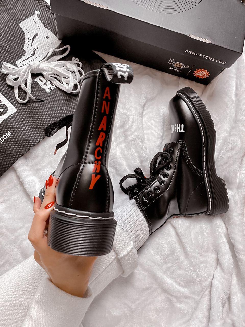 Dr. Martens 1460 Sex Pistols Black Rolled Smooth 2