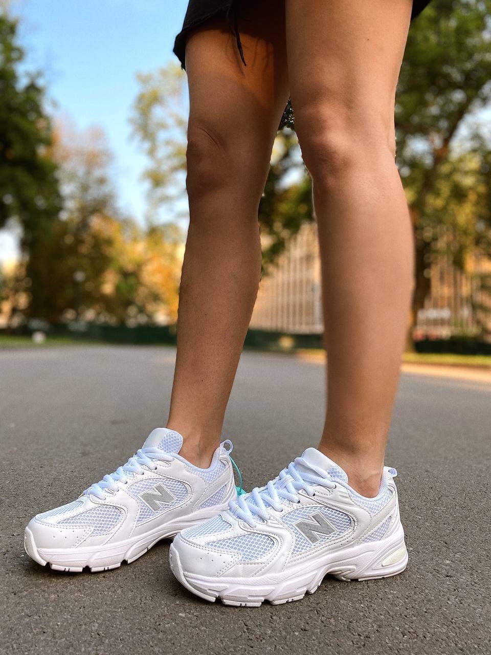 New Balance 530 White Silver 2
